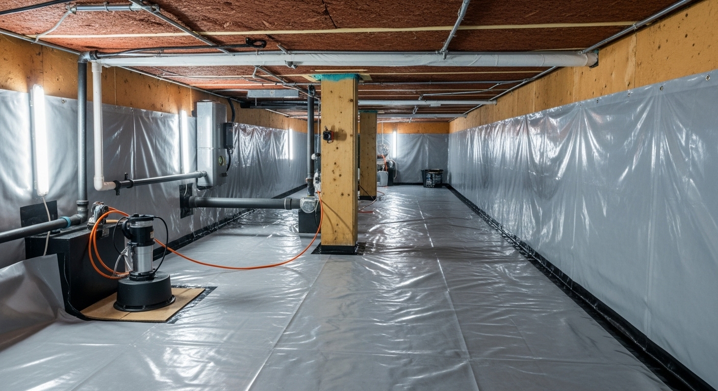 How Much Does Crawl Space Waterproofing Cost