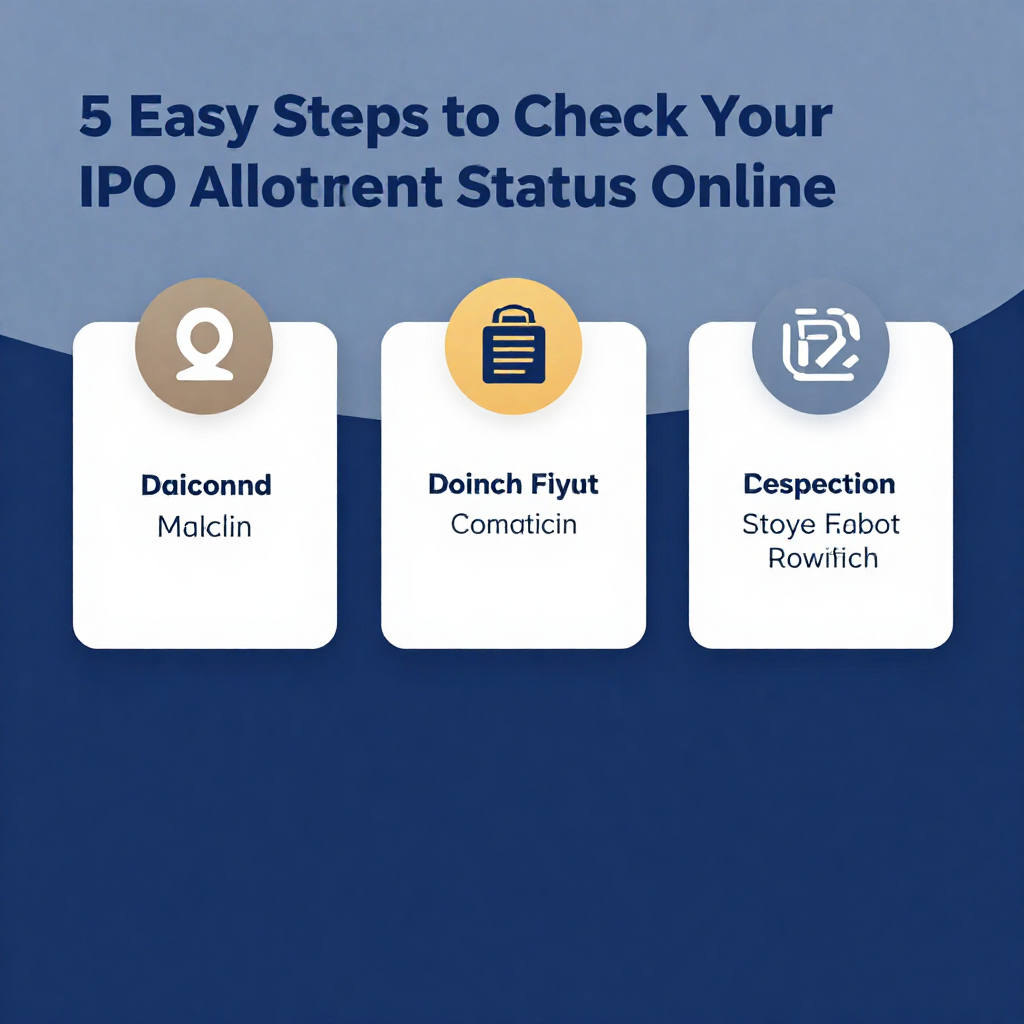 5 Easy Steps to Check Your IPO Allotment Status Online