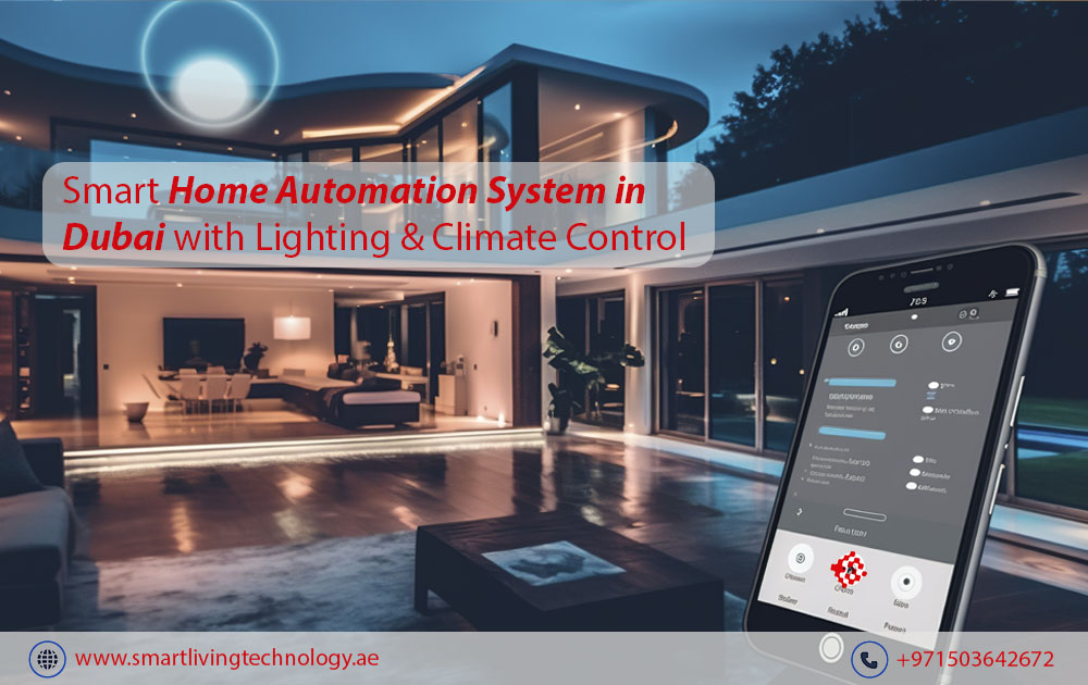 AI-powered home automation system in Dubai