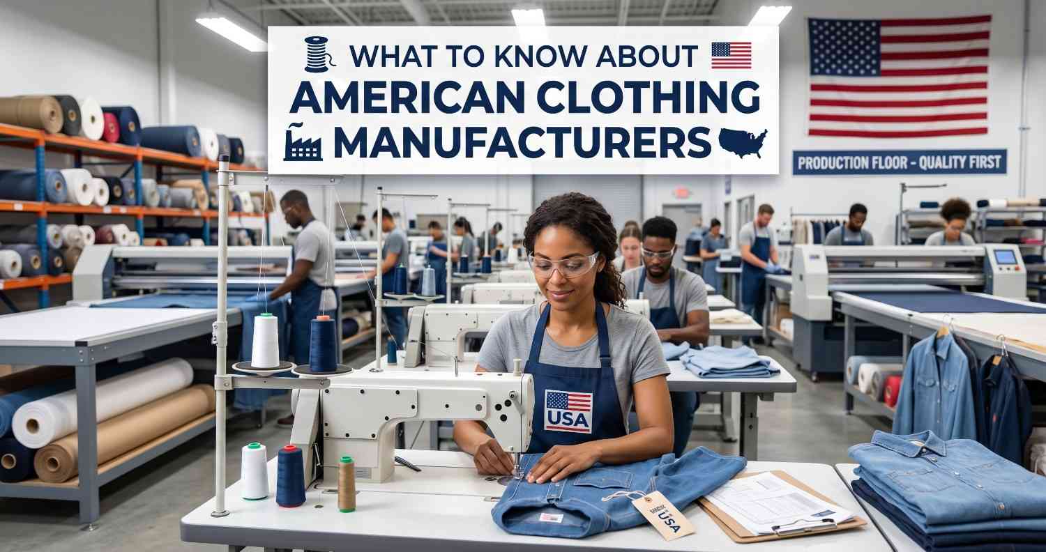 What to Know About American Clothing Manufacturers