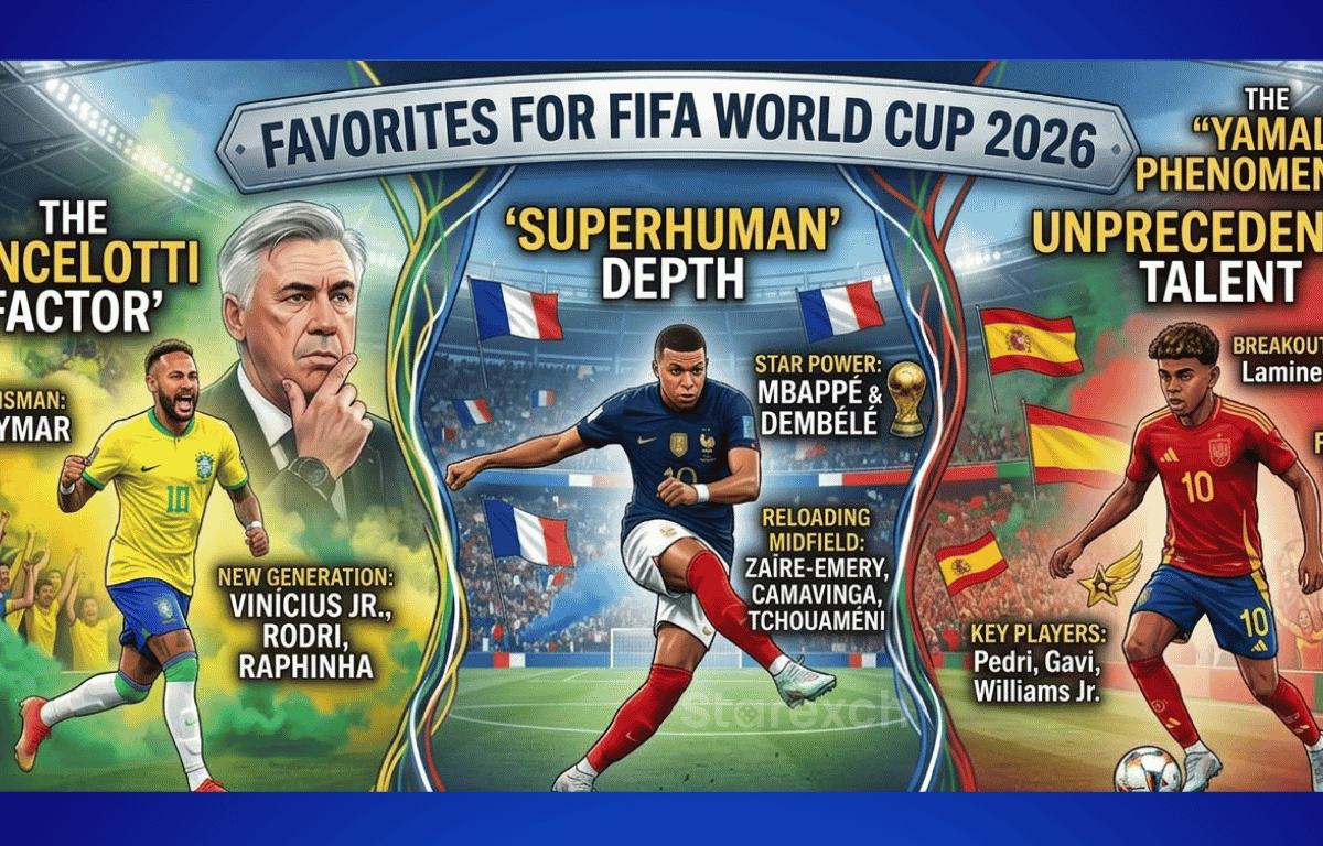 Spain is Favourite in the 2026 FIFA World Cup