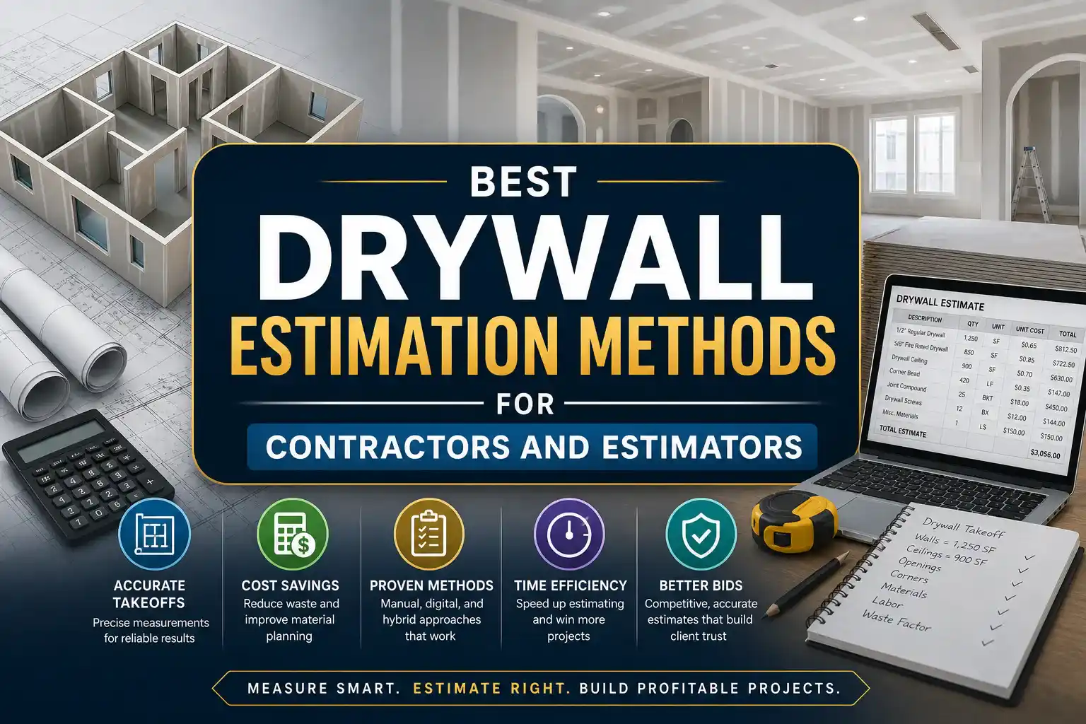 Best Drywall Estimation Methods