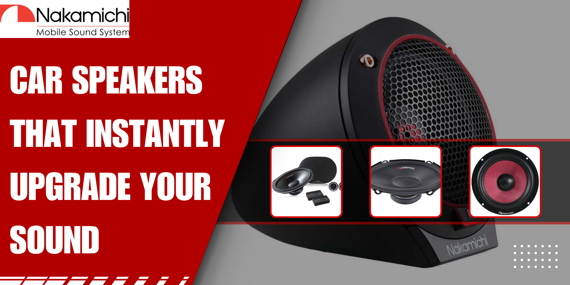 Car Speakers That Instantly Upgrade Your Sound