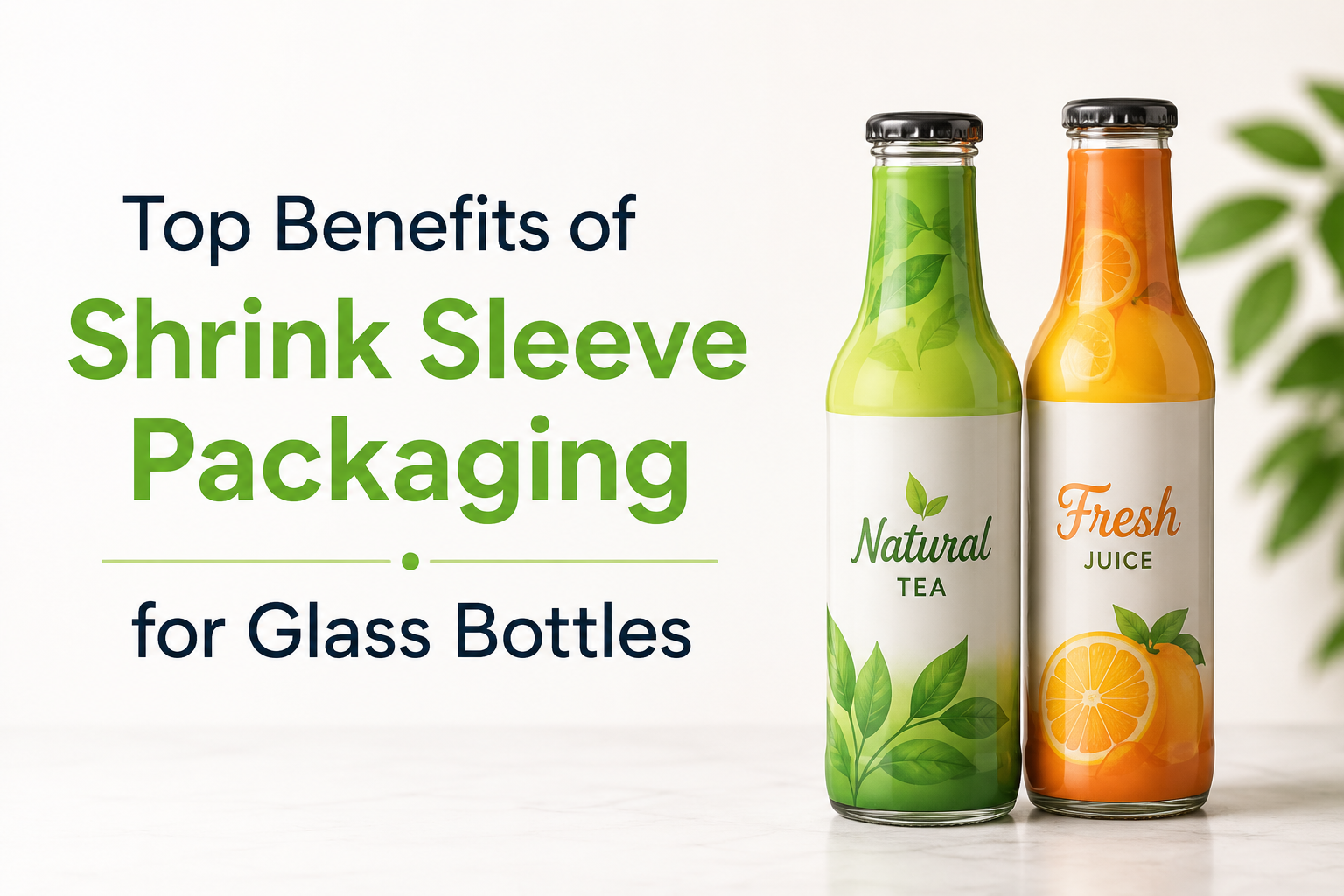 Top Benefits of Shrink Sleeve Packaging for Glass Bottles