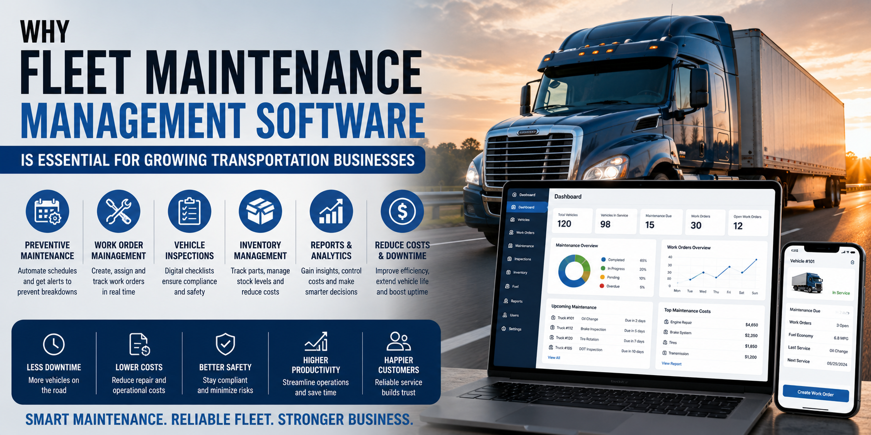 Why Fleet Maintenance Management Software Is Essential for Growing Transportation Businesses
