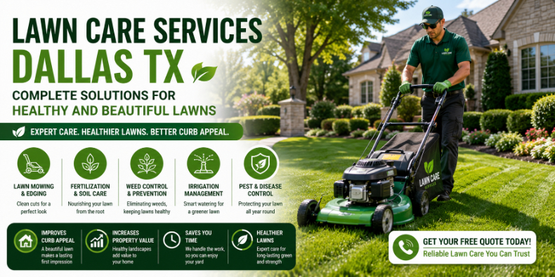Lawn Care Services Dallas TX: Complete Solutions for Healthy and Beautiful Lawns