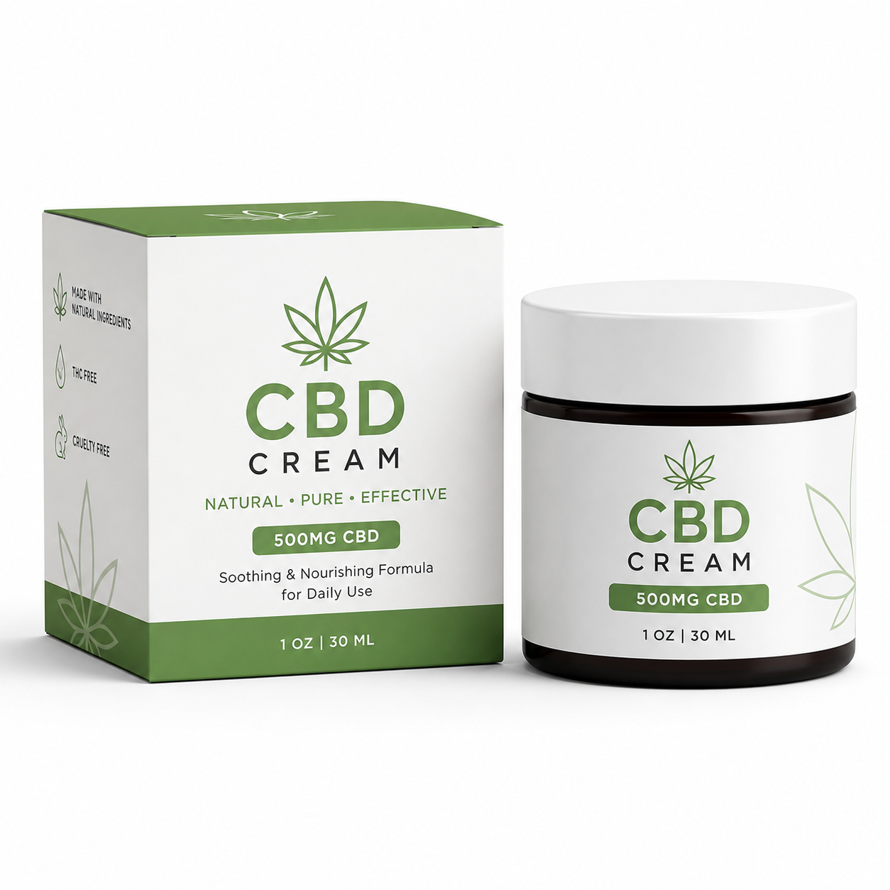 Custom CBD Cream Boxes