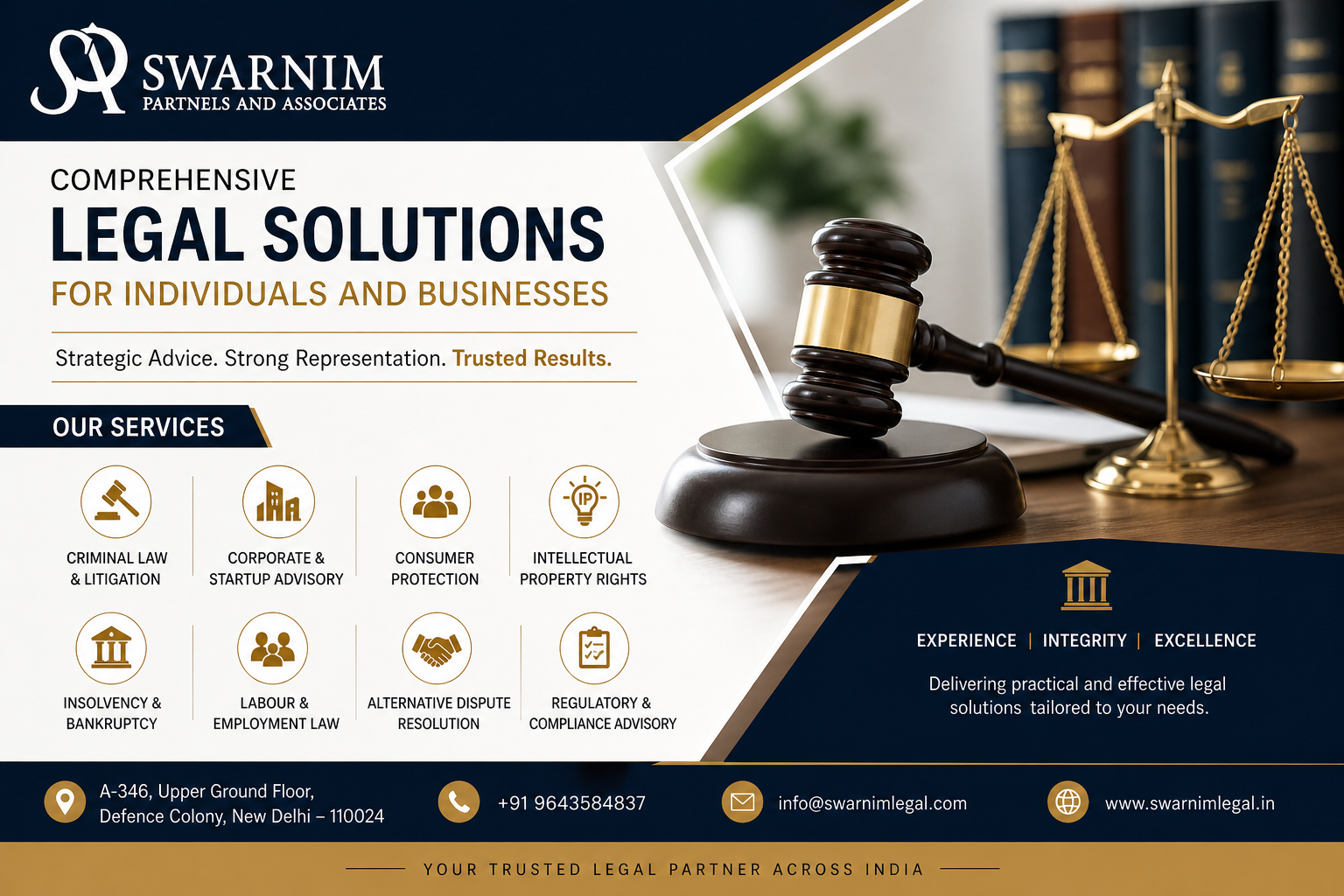Comprehensive Legal Solutions for Individuals and Businesses in India
