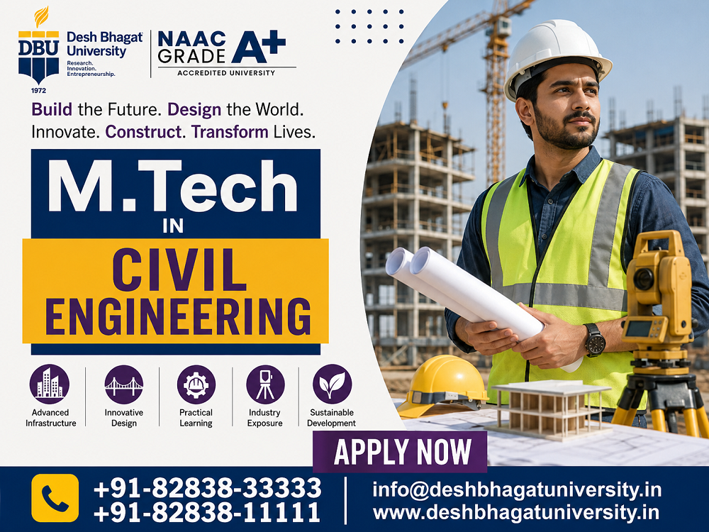 M.Tech in Civil Engineering