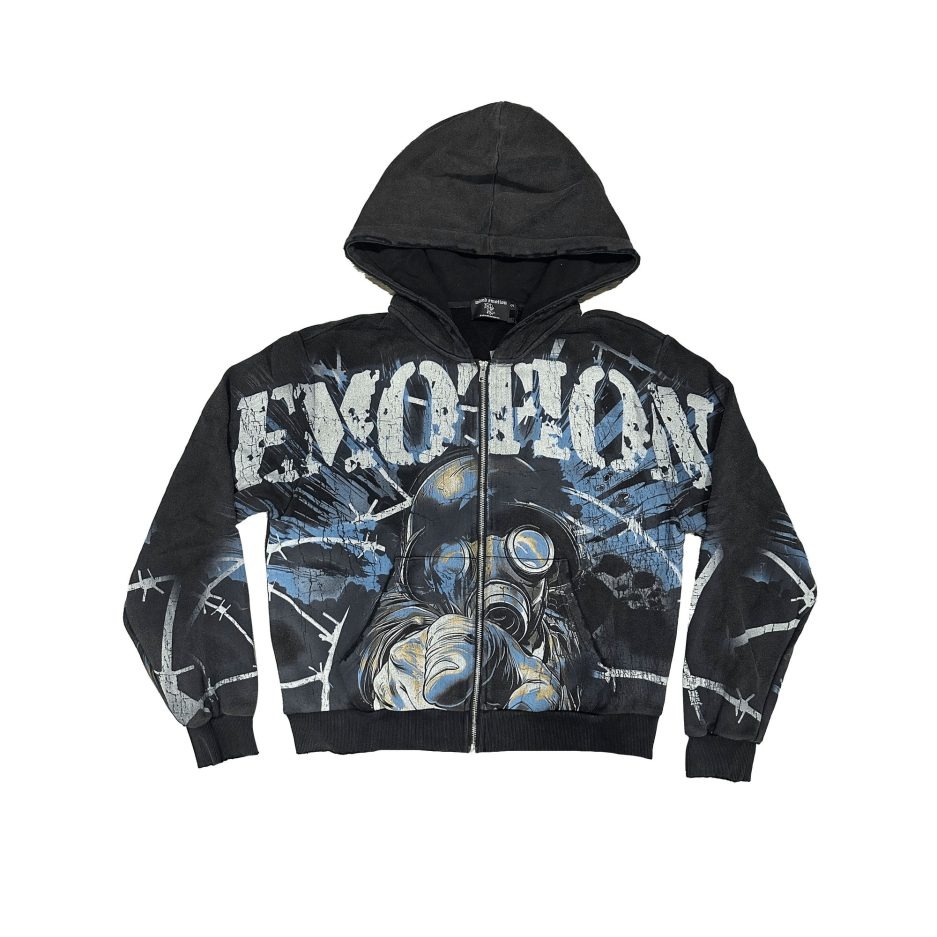 Fashion Without Borders Mixed Emotions Hoodie for Every Identity