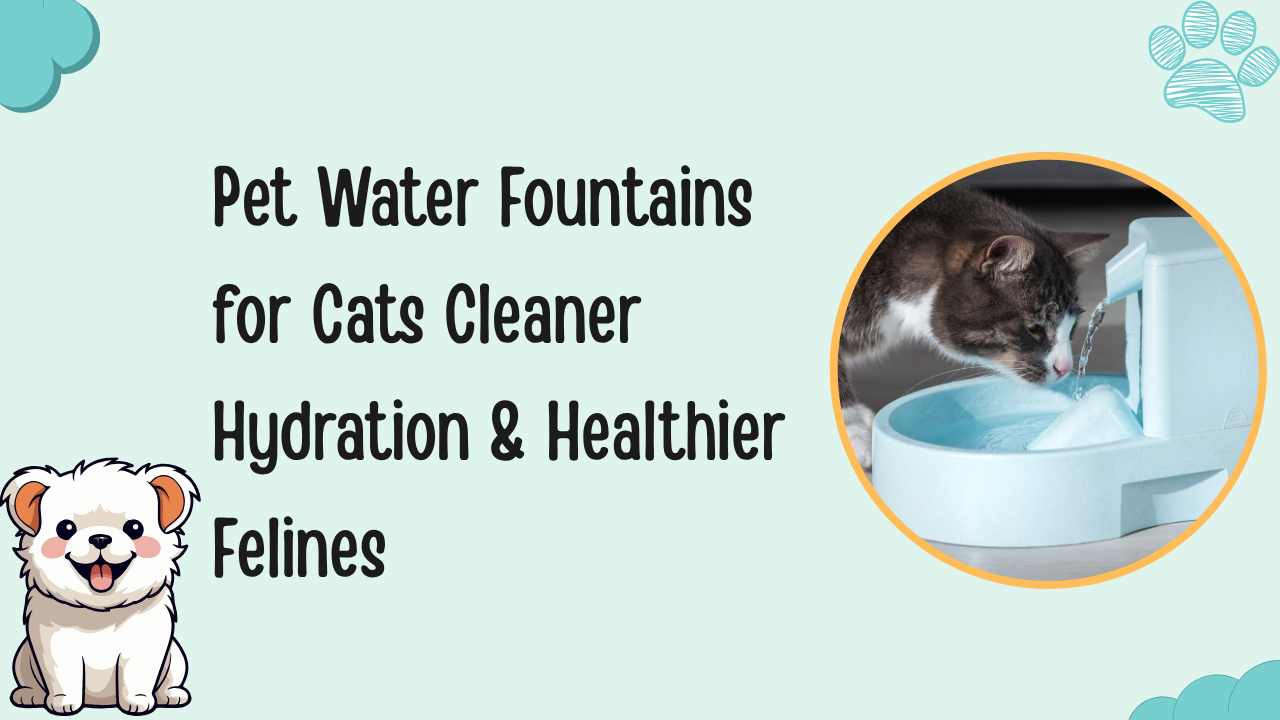 pet water fountains for cats