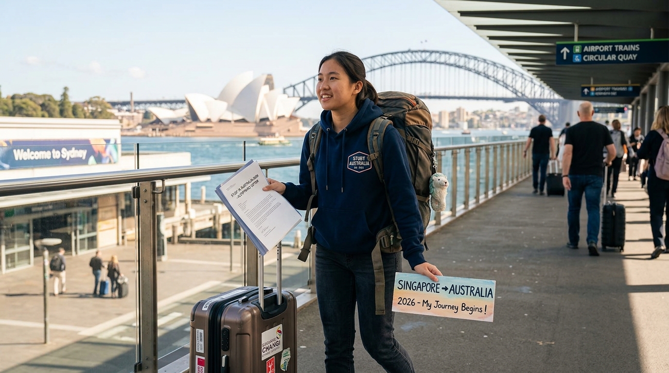 Study in Australia from Singapore
