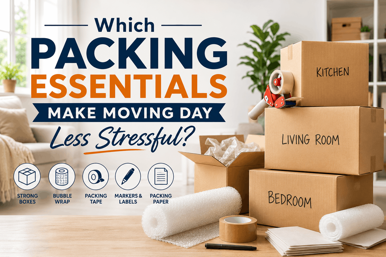 Which Packing Essentials Make Moving Day Less Stressful