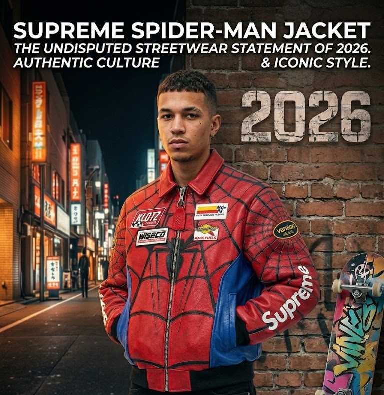 Supreme Spider 2026 Man Jacket