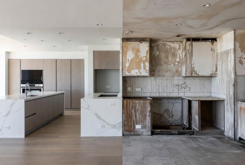 modern kitchen renovation