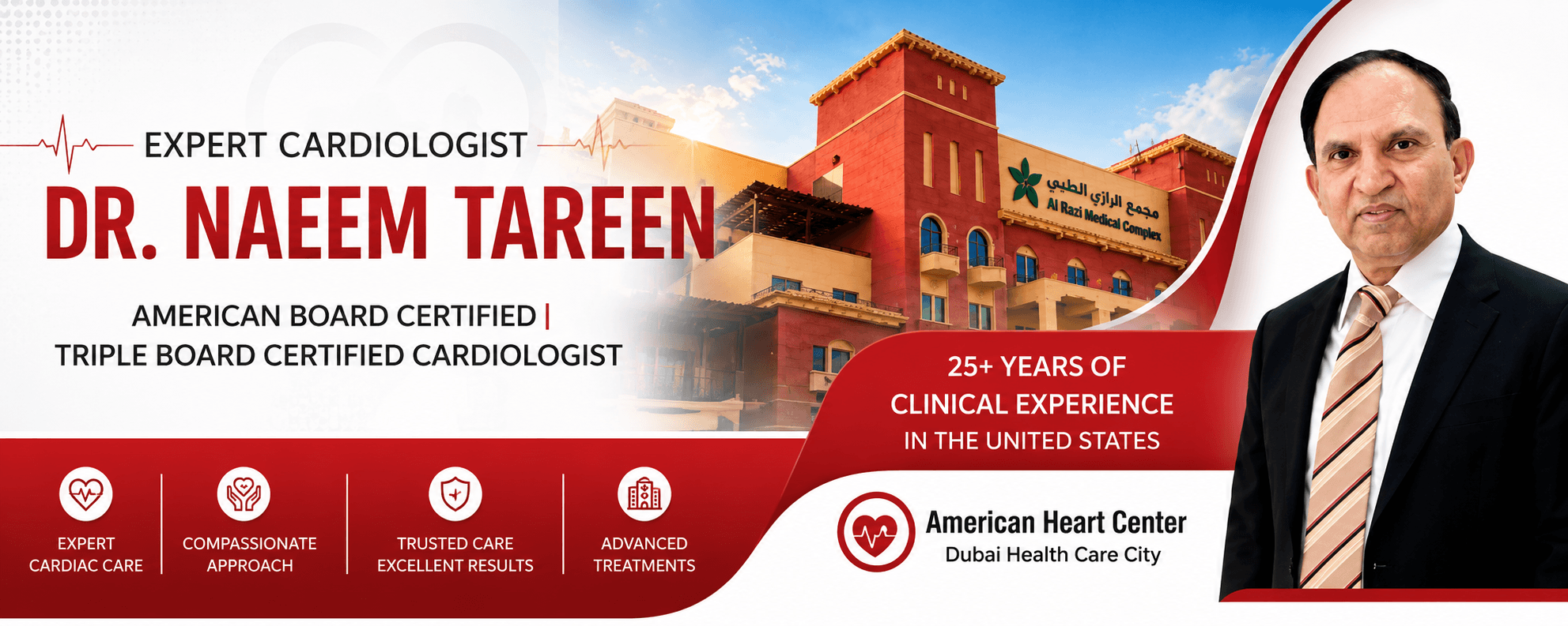 best cardiologist in DubaiDr Naeem Tareen