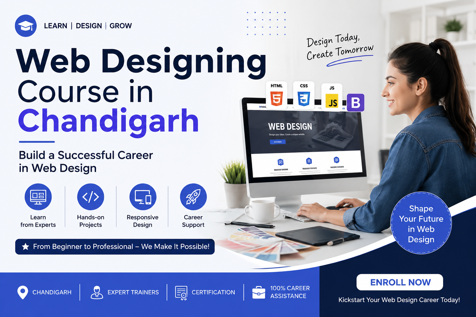 Web Designing Course in Chandigarh: Build a Successful Career in Web Design