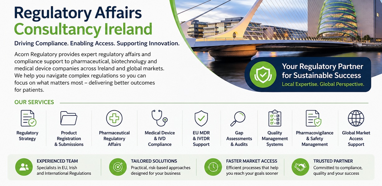 Regulatory Affairs Consultancy Ireland: Why Choose Experts?