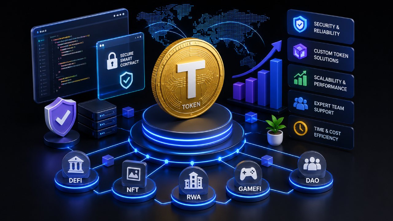 Why Businesses Need Professional Token Development Services