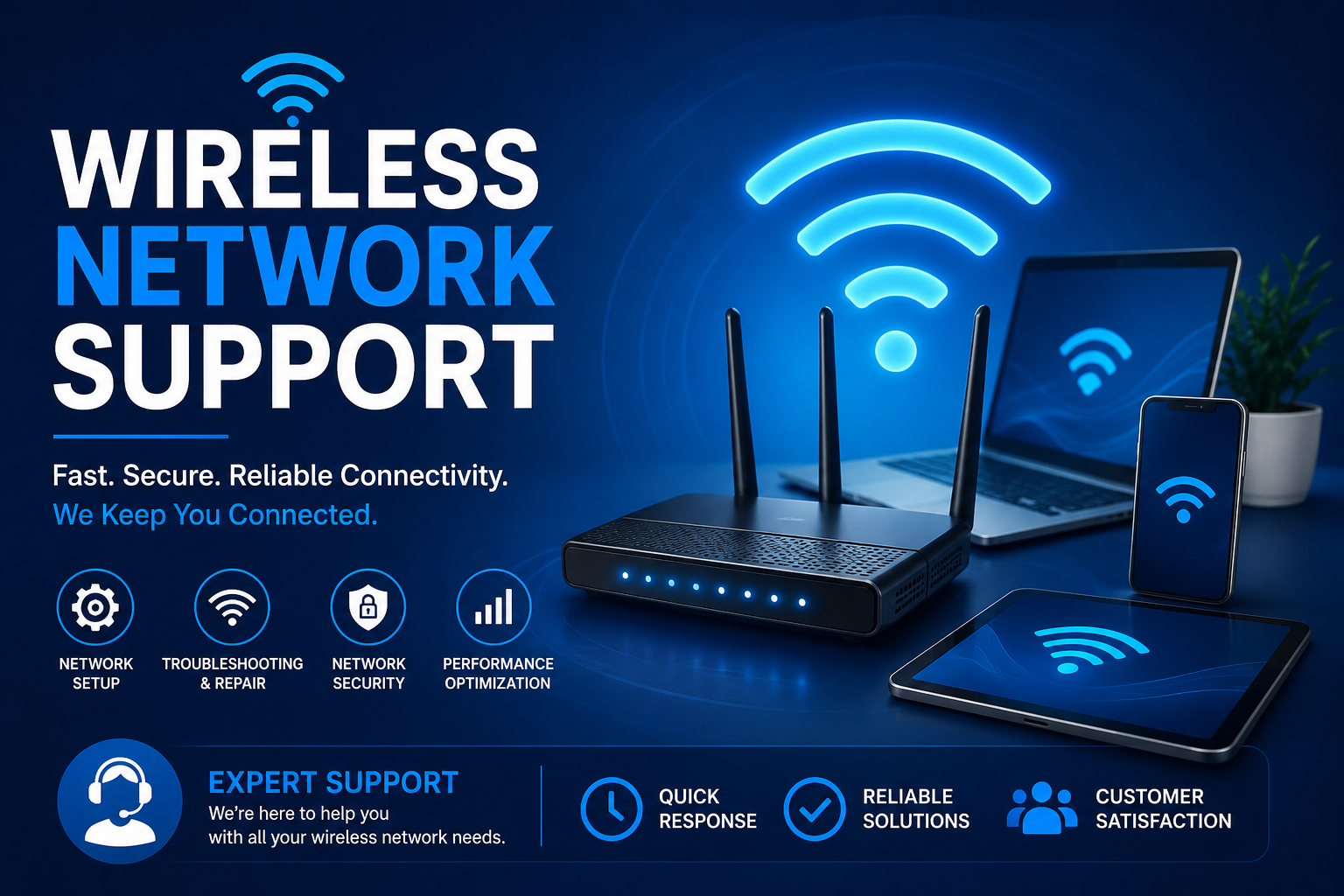 Wireless Network Support