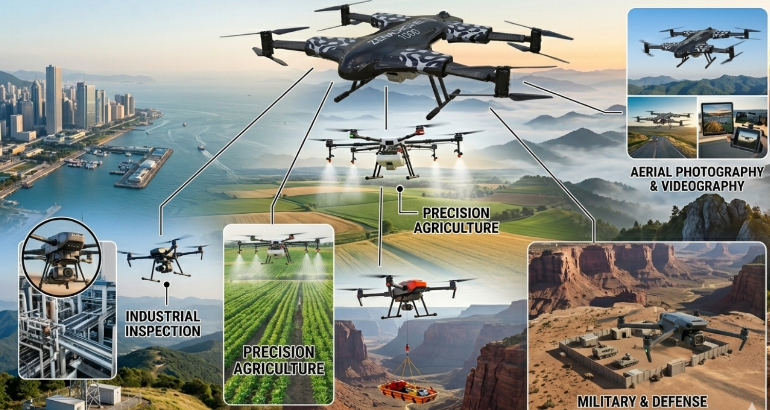 Zena Drone types and uses