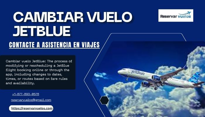 cambiar vuelo JetBlue