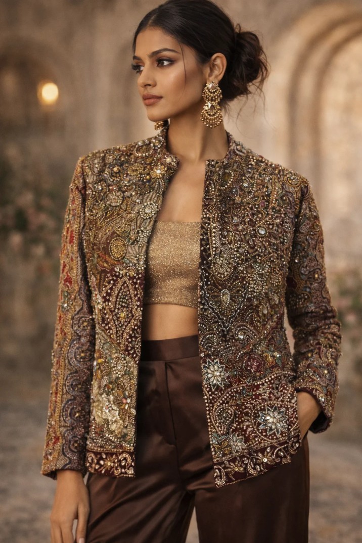 patchwork jacket