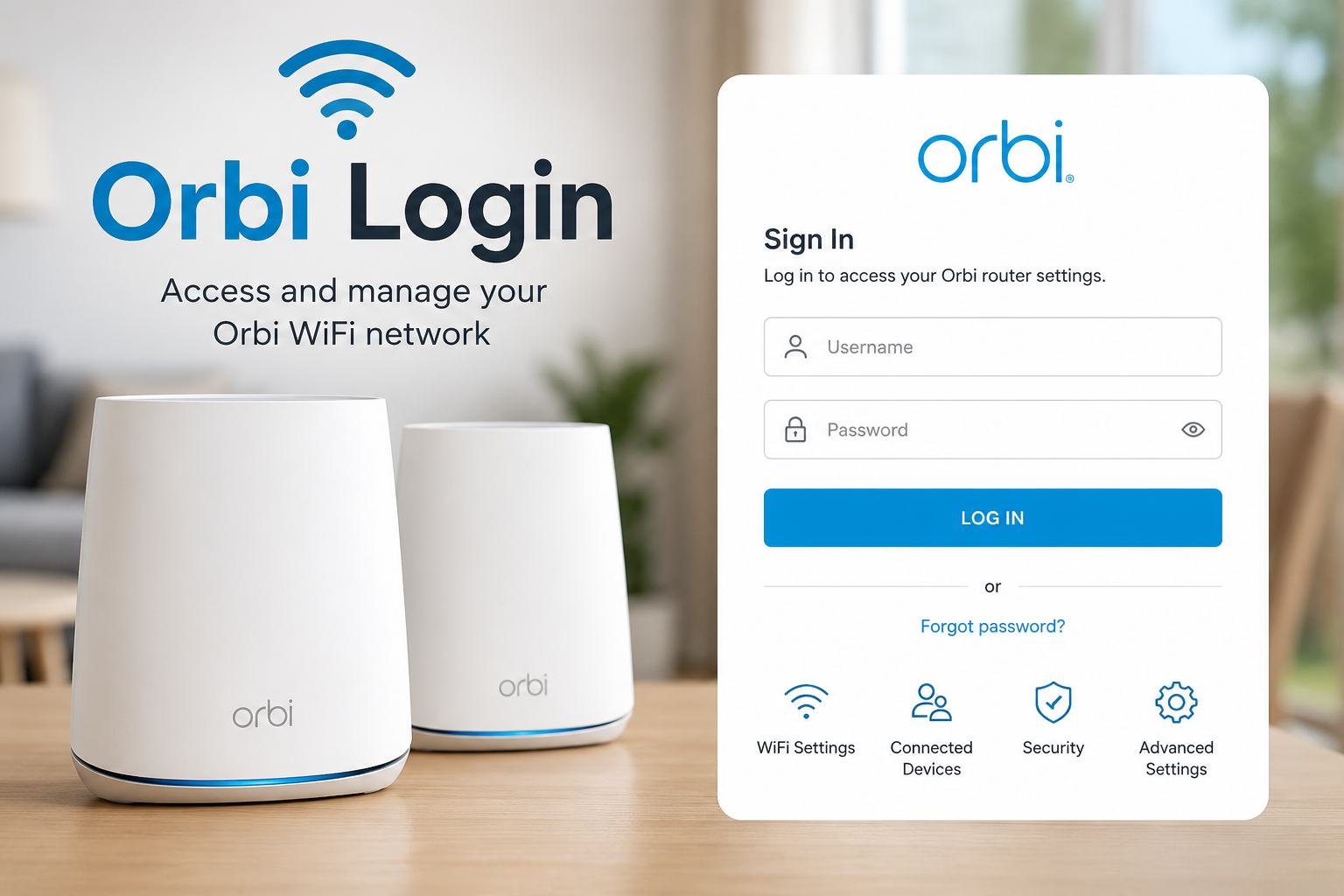 orbi login