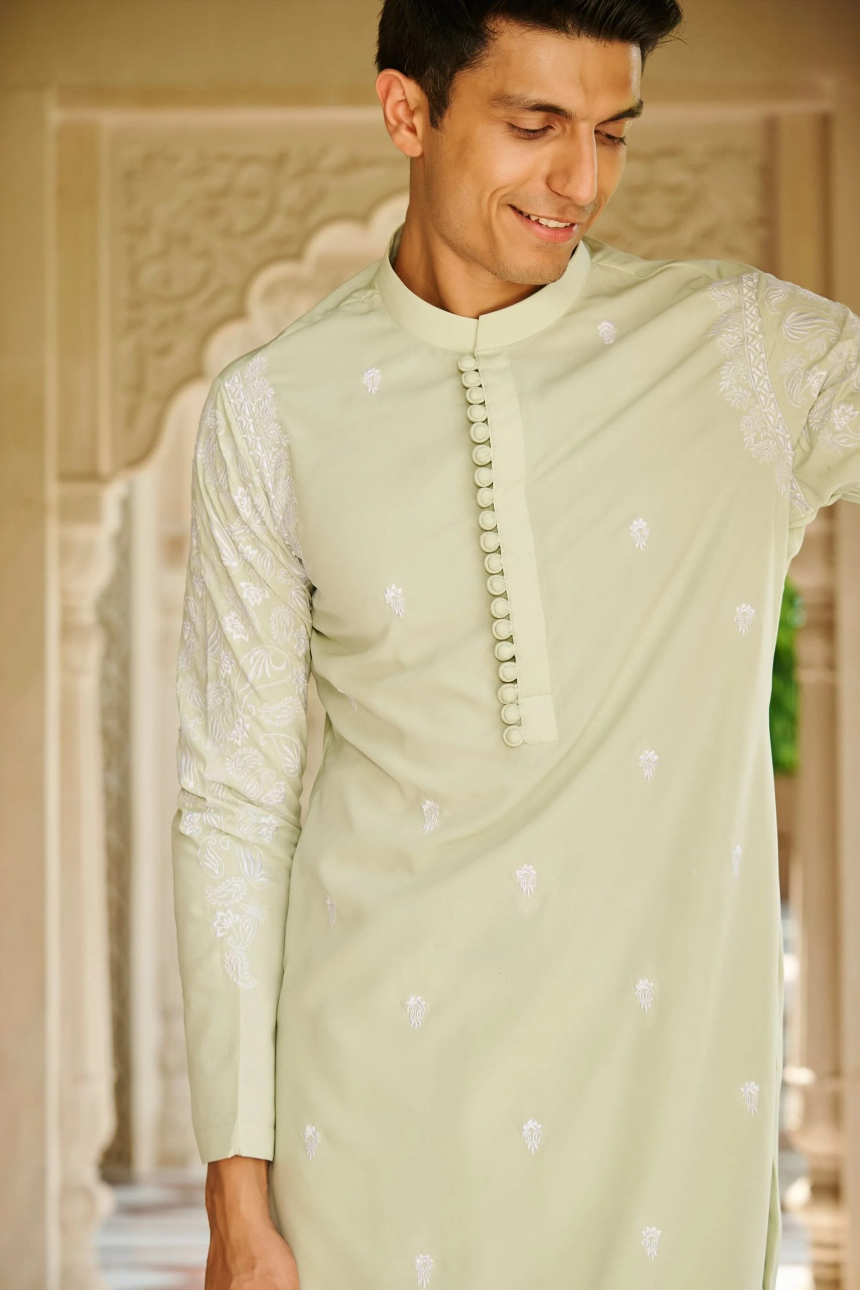pastel kurta for men