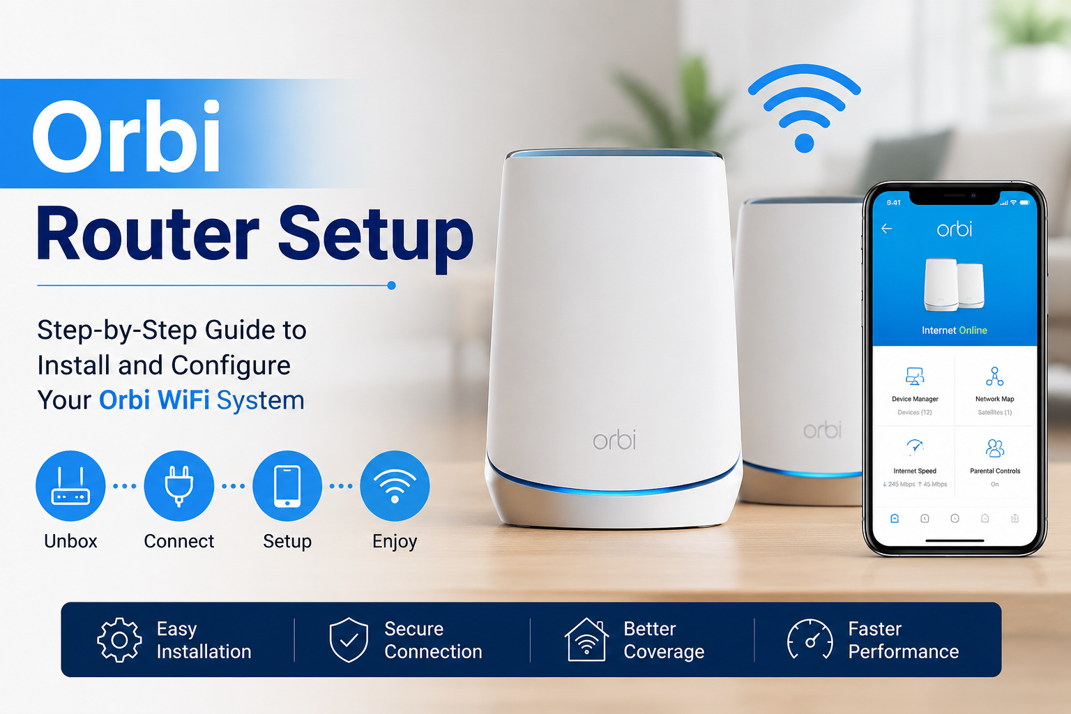 orbi router setup