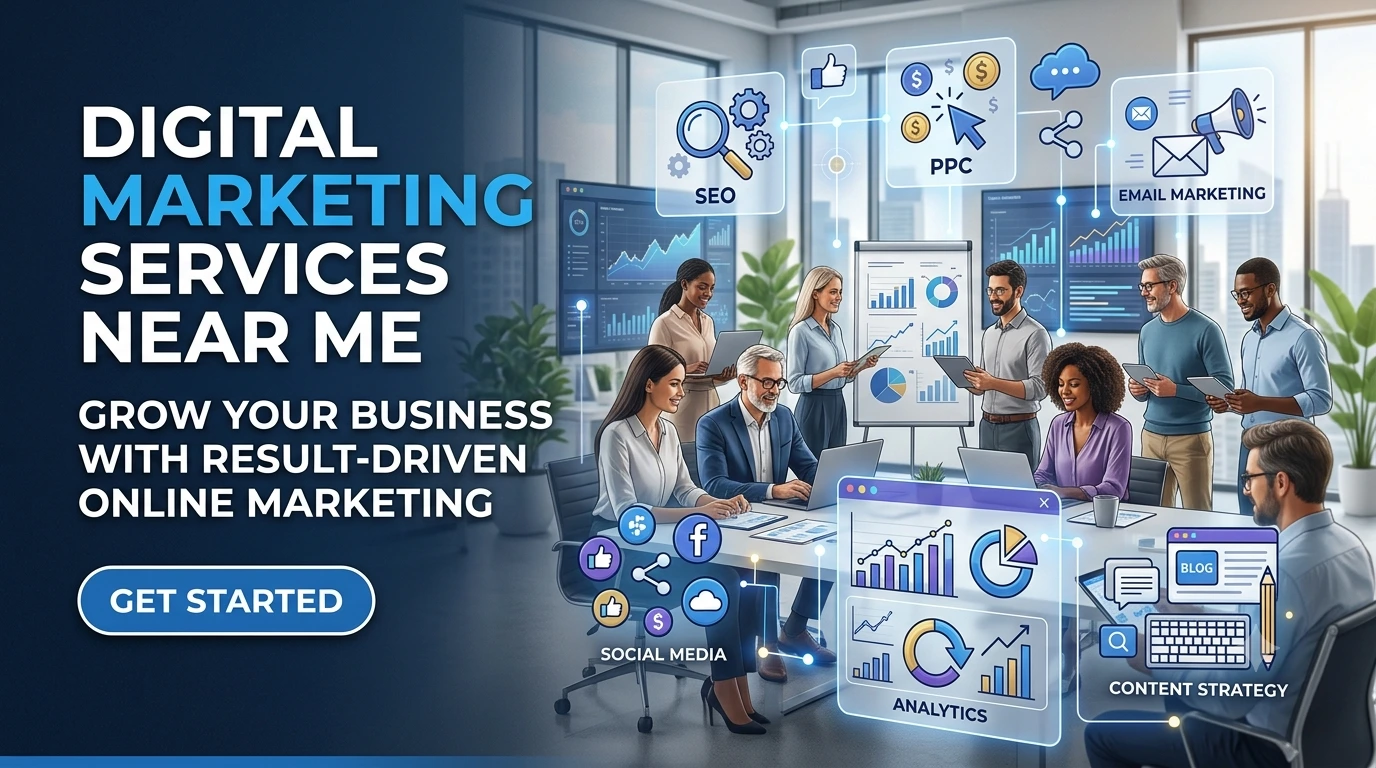 Digital Marketing Services Near Me – Grow Your Business with Result-Driven Online Marketing