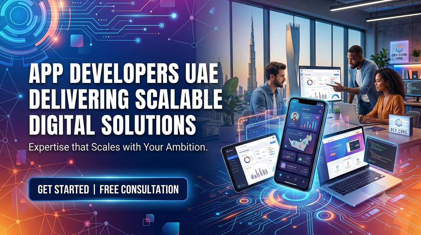 App Developers UAE Delivering Scalable Digital Solutions