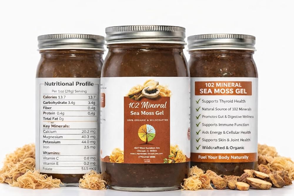 Sea Moss and Bladderwrack Gel