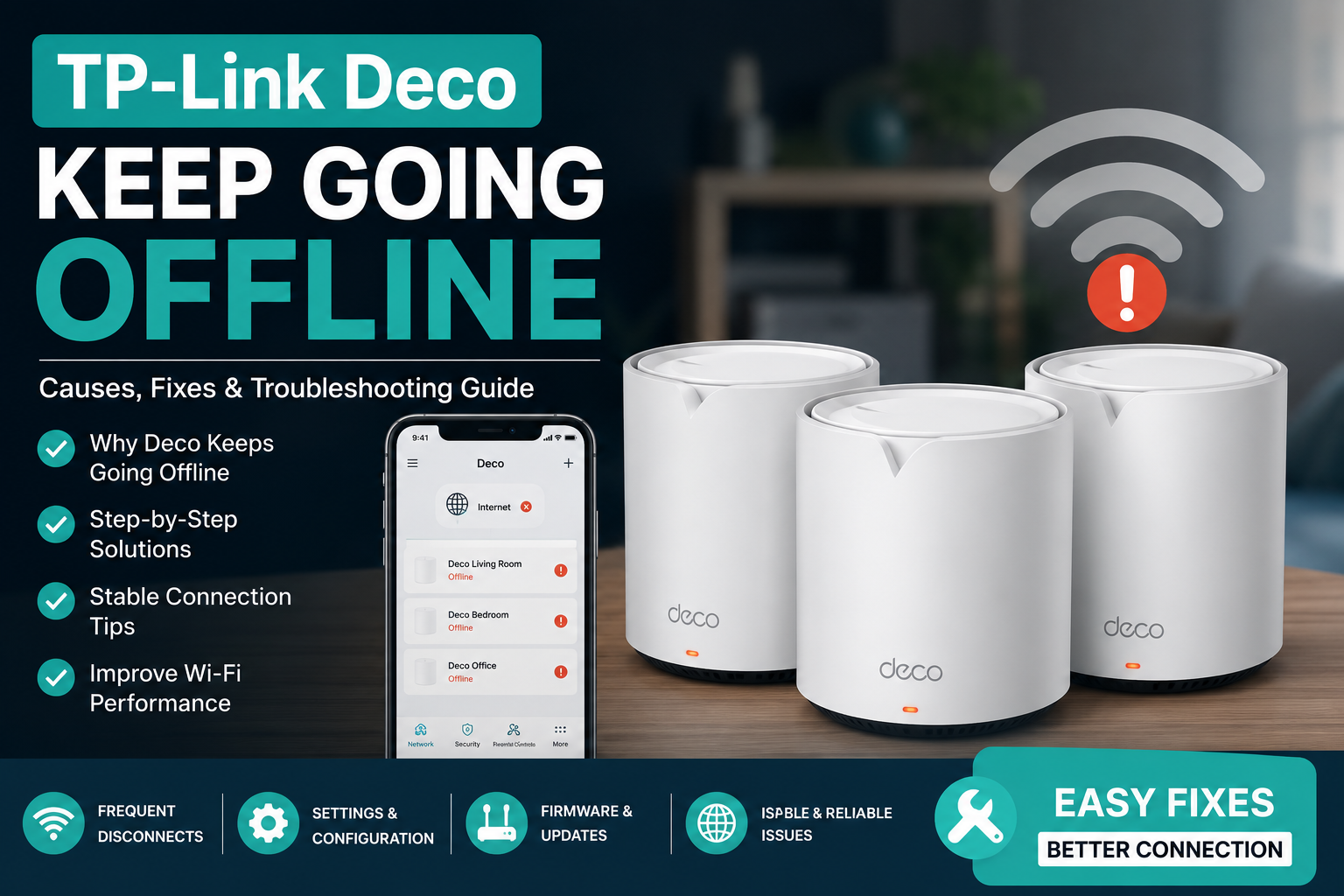 deco keeps offline