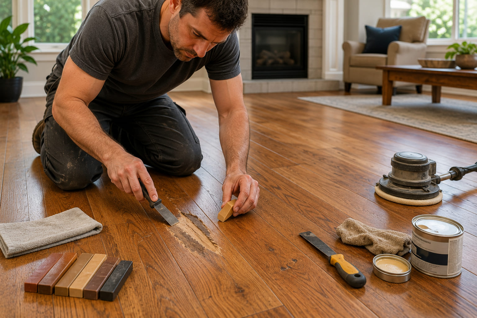 hardwood floors repairs