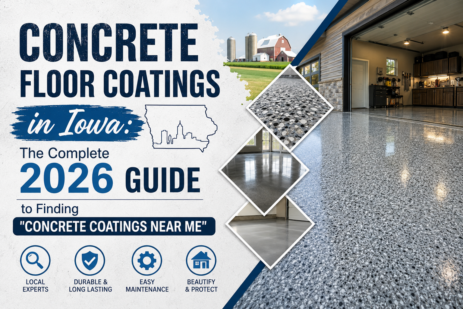 Concrete Floor Coatings in Iowa