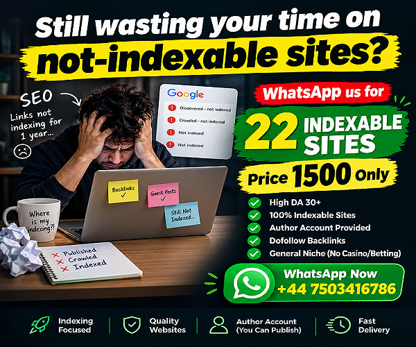 free indexing sites