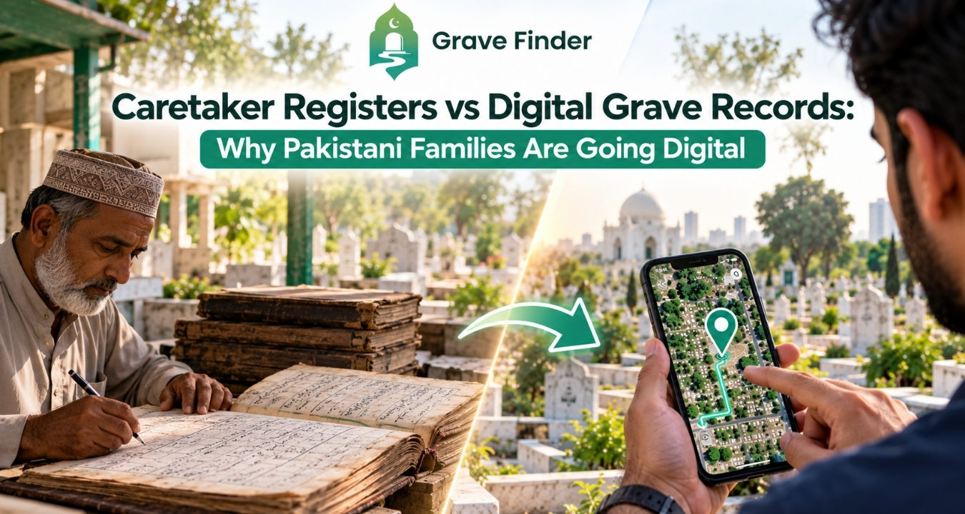 Caretaker Registers vs Digital Grave Records_ Why Pakistani Families Are Going Digital