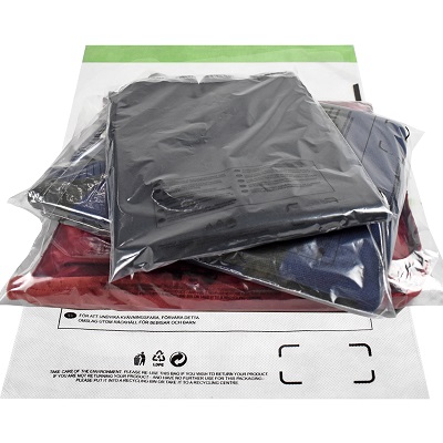 Clear mailing bags