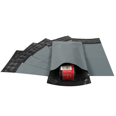 Grey mailing bags