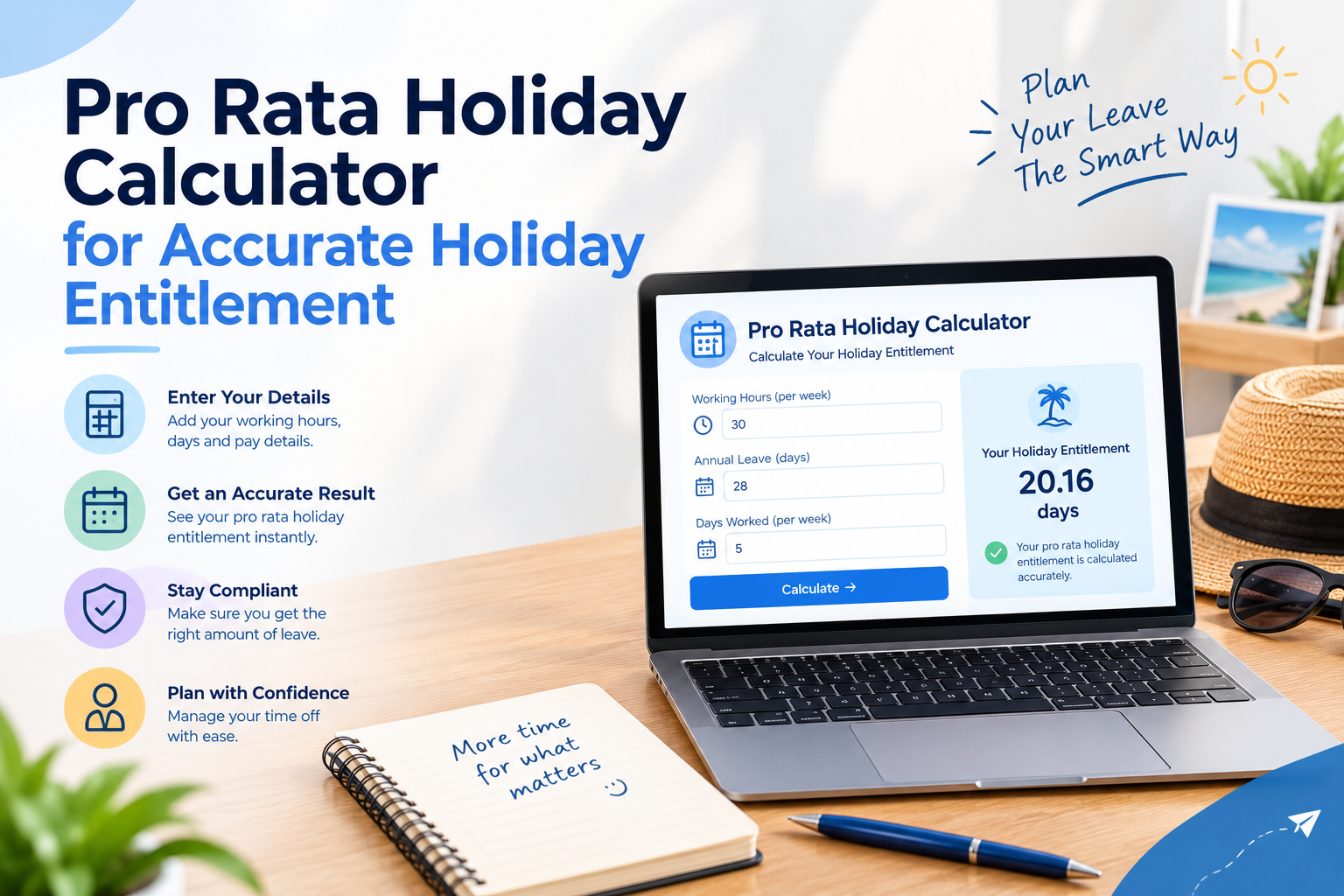 Pro Rata Holiday Calculator for Accurate Holiday Entitlement