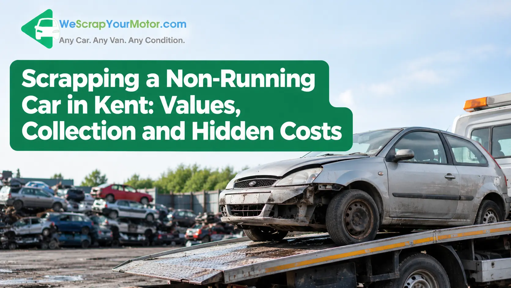 Scrapping a Non-Running Car in Kent: Values, Collection and Hidden Costs