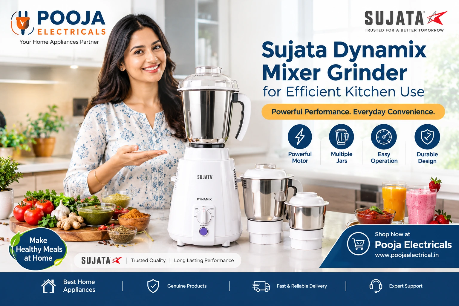 Sujata Dynamix Mixer Grinder