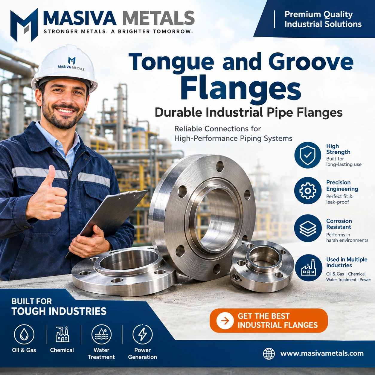 Tongue and Groove Flanges
