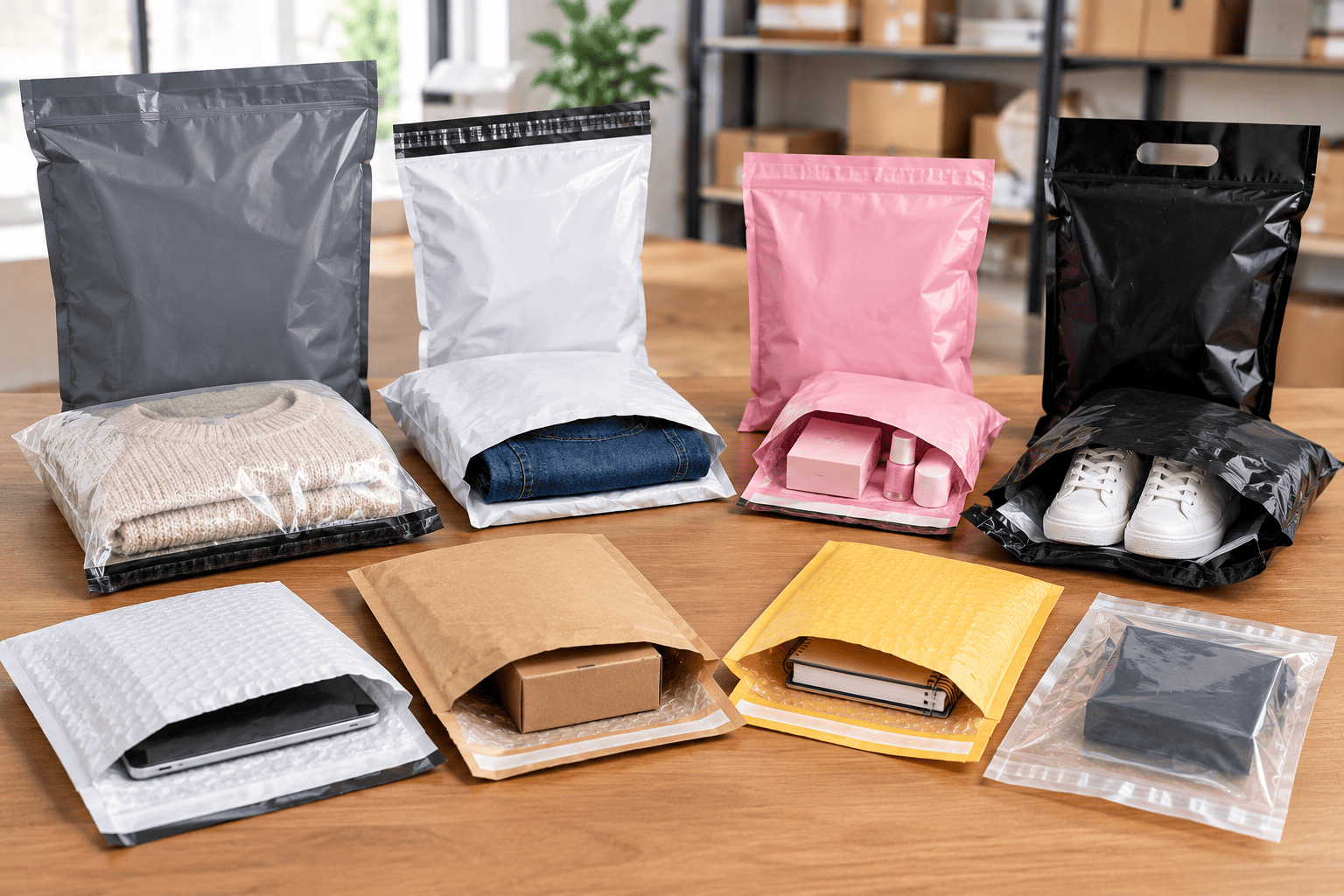 Which Mailing Bags Are Best for Different Products