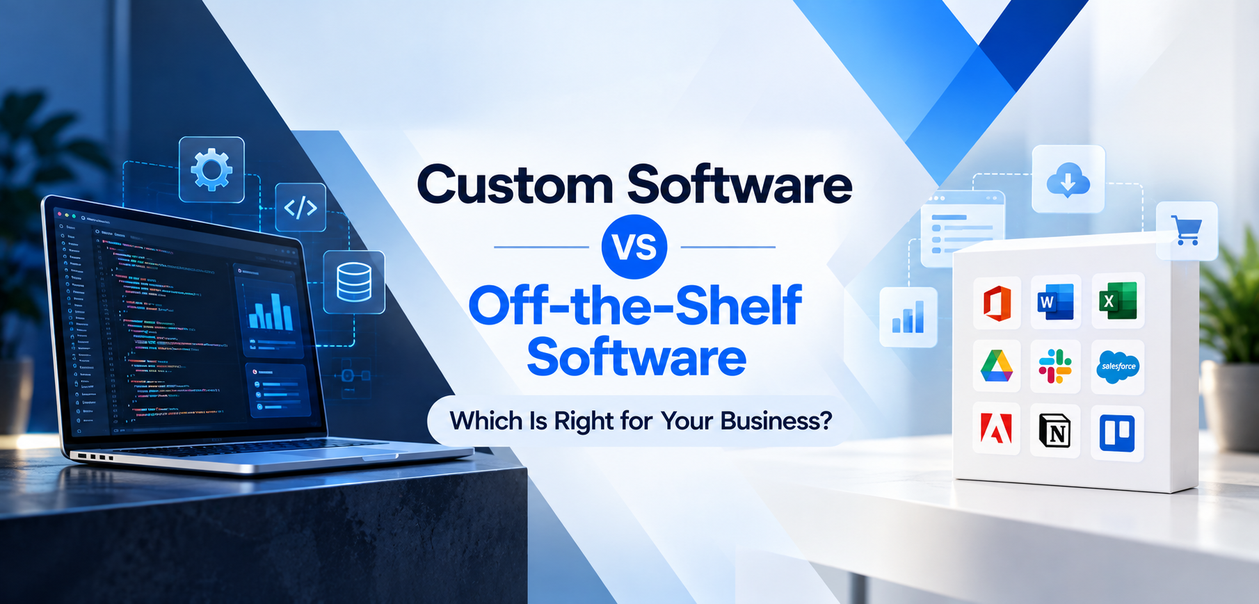 Custom Software vs Off-the-Shelf Software: Which Is Right for Your Business?