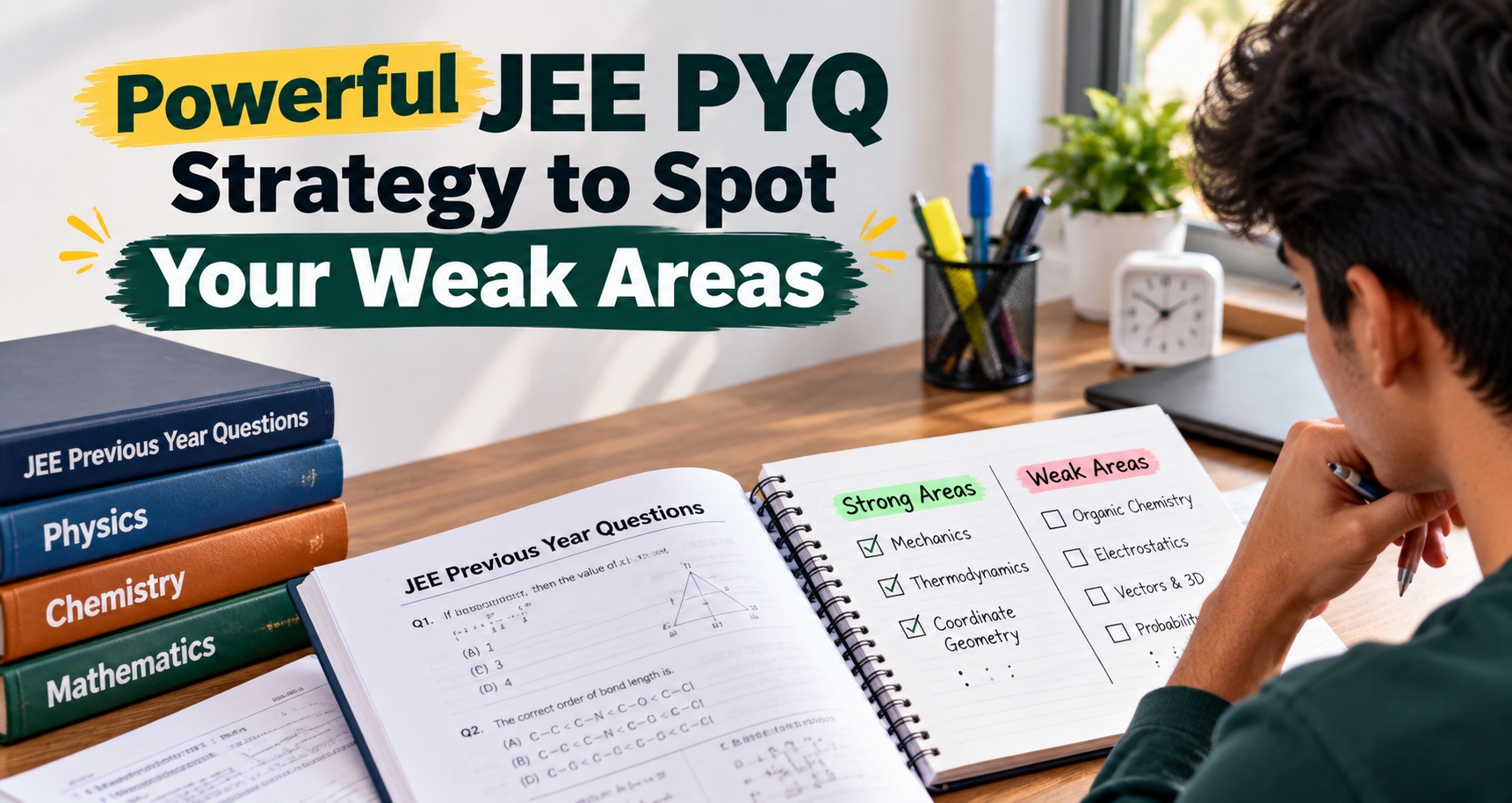 Powerful JEE PYQ Strategy to Spot Your Weak Areas
